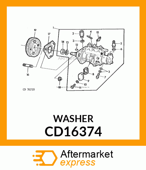 Washer CD16374