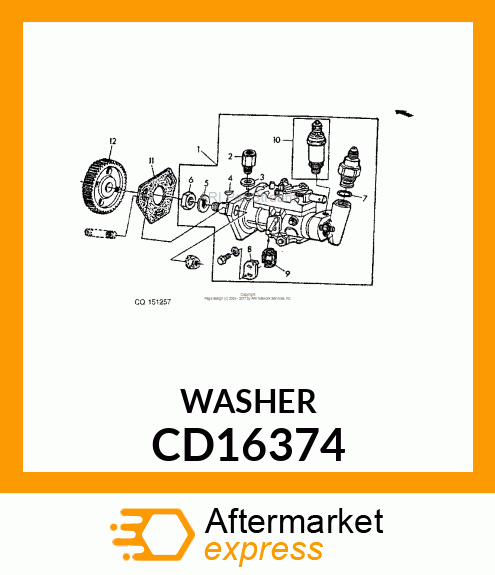 Washer CD16374