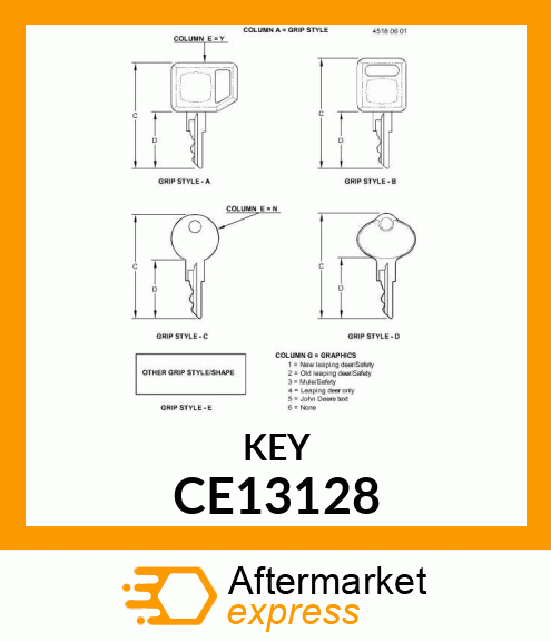 Key CE13128