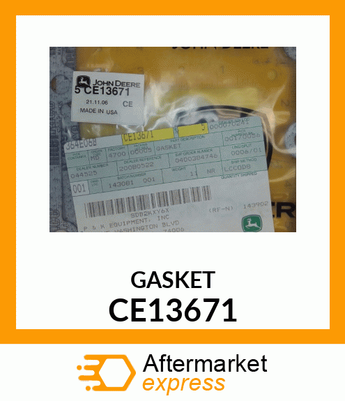 Gasket CE13671