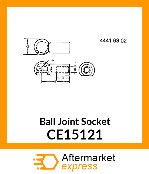 Ball Joint Socket CE15121
