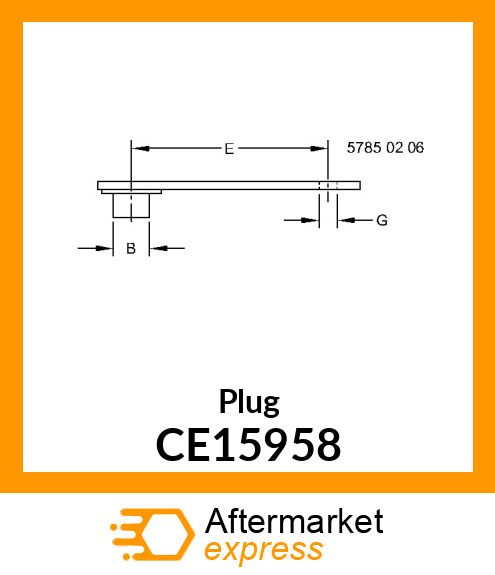 Plug CE15958