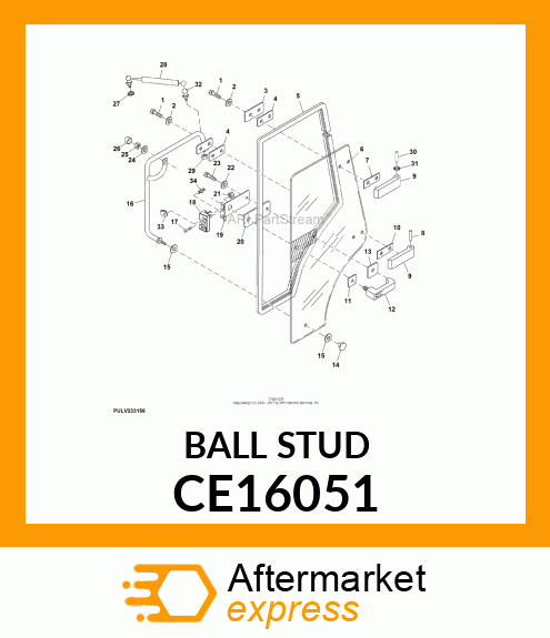 BALL STUD CE16051