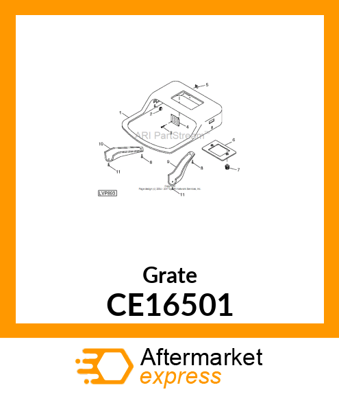 Grate CE16501