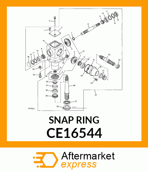 SNAP RING, SNAP RING CE16544