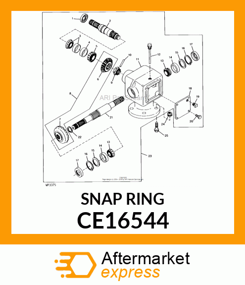 SNAP RING, SNAP RING CE16544