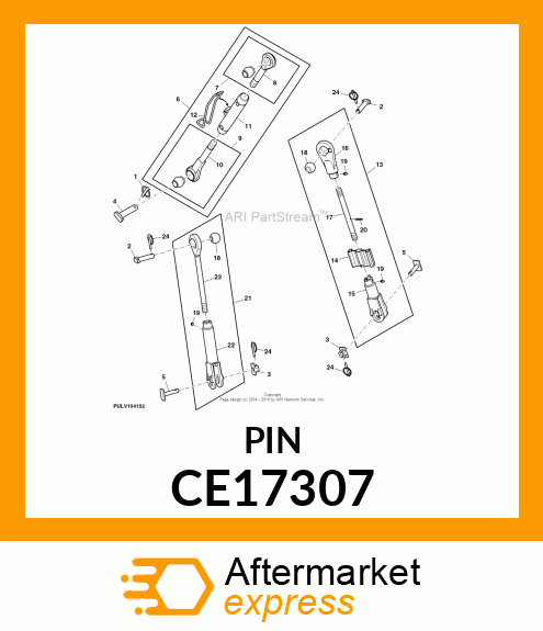 PASADOR ELASTICO 5X34 DIN 1481 ZN CE17307