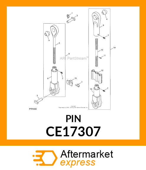 PASADOR ELASTICO 5X34 DIN 1481 ZN CE17307