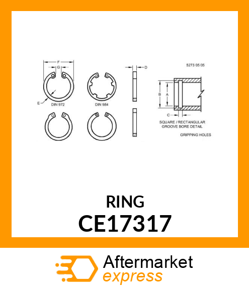 Snap Ring CE17317