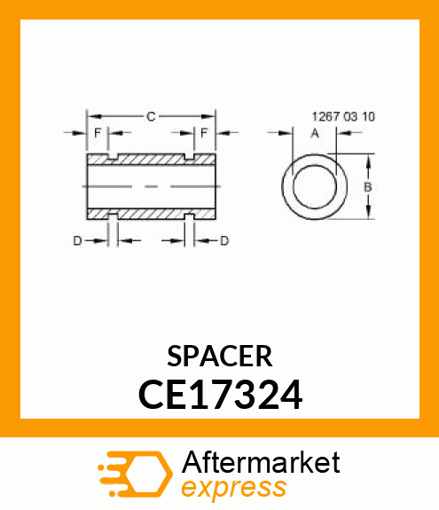 SPACER CE17324
