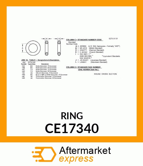 O-Ring CE17340