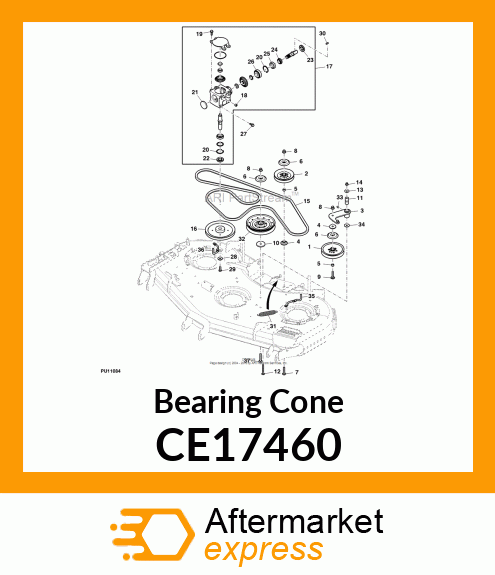 Bearing Cone CE17460