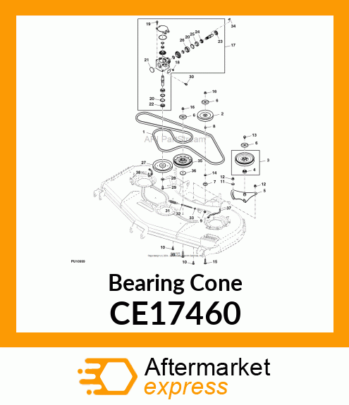 Bearing Cone CE17460