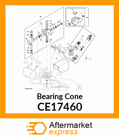 Bearing Cone CE17460