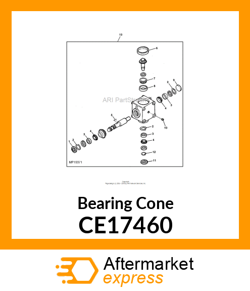 Bearing Cone CE17460