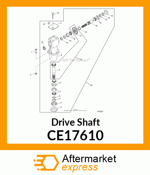 Drive Shaft CE17610