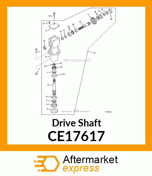 Drive Shaft CE17617