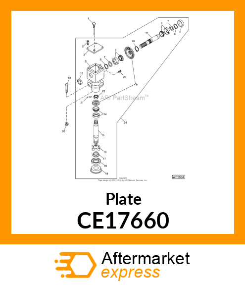Plate CE17660