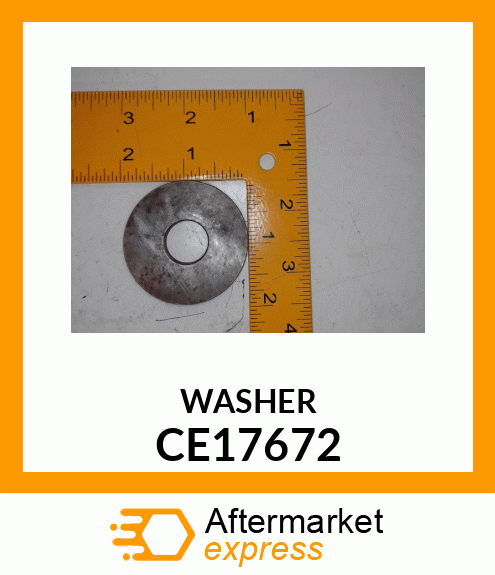 Spare part CE17672 + Washer