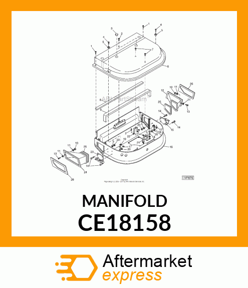 MANIFOLD CE18158