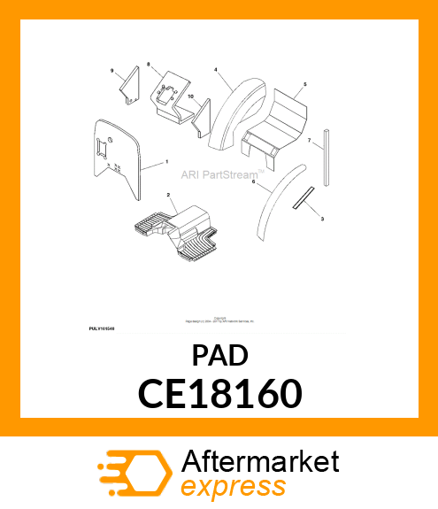 PAD CE18160