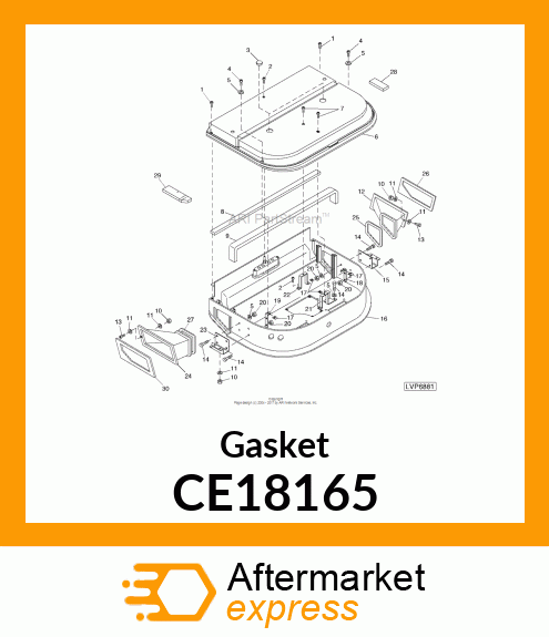 Gasket CE18165