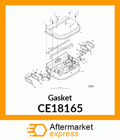 Gasket CE18165