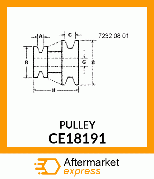 PULLEY CE18191