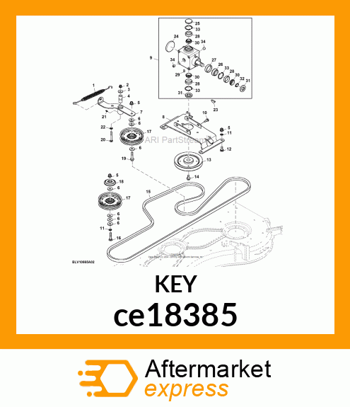 KEY, WOODRUFF ce18385