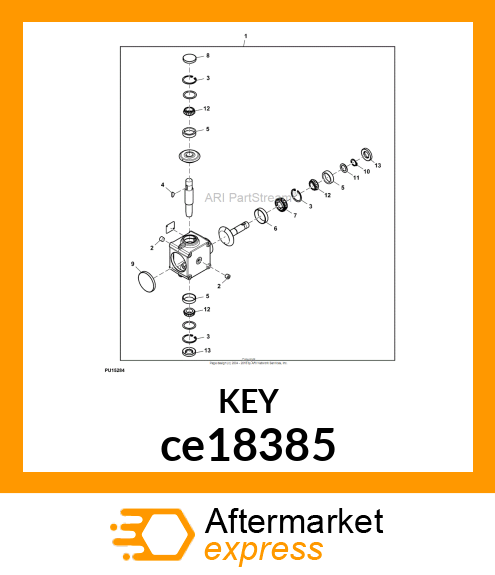 KEY, WOODRUFF ce18385