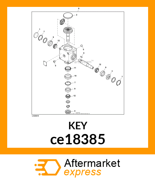 KEY, WOODRUFF ce18385