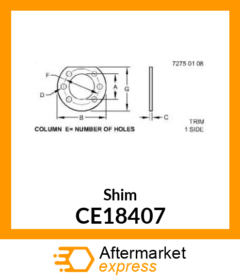 Shim CE18407