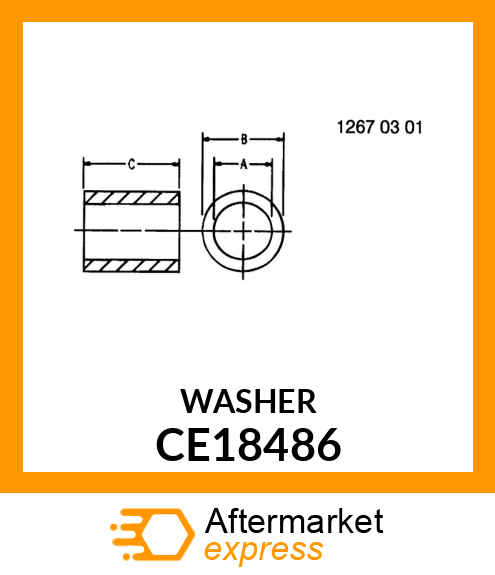 WASHER CE18486