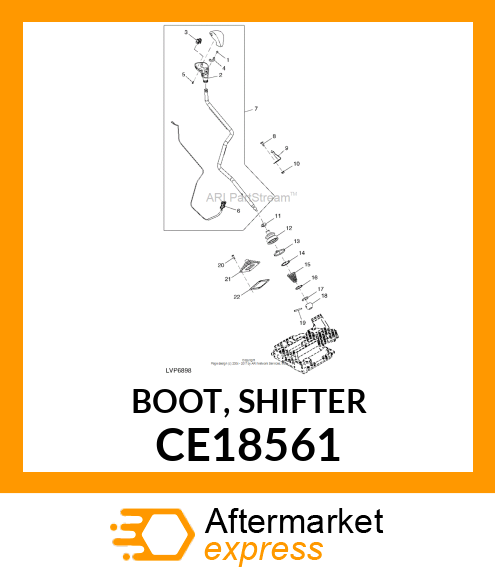 BOOT, SHIFTER CE18561