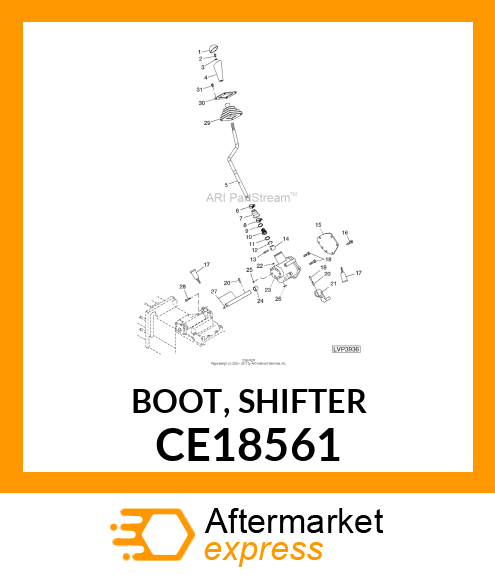 BOOT, SHIFTER CE18561