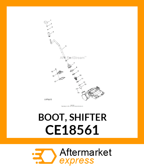 BOOT, SHIFTER CE18561