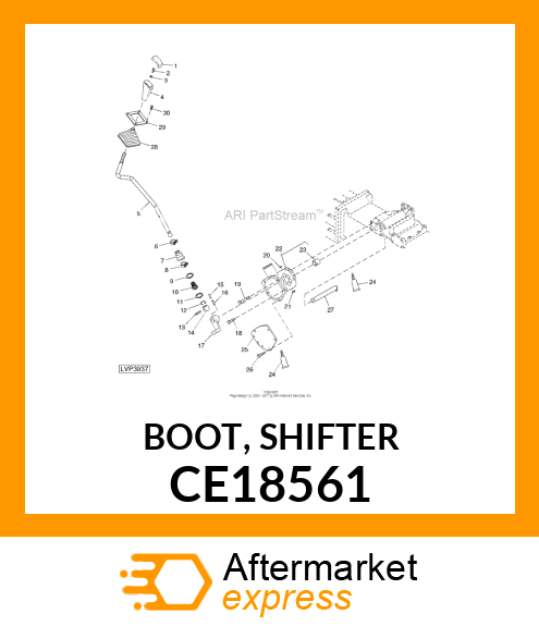 BOOT, SHIFTER CE18561