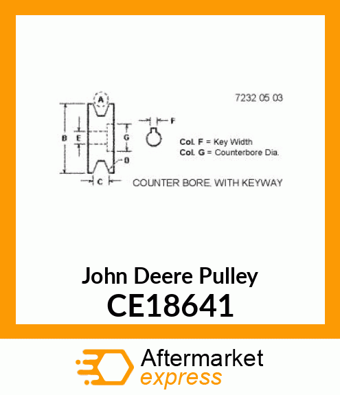 Pulley CE18641