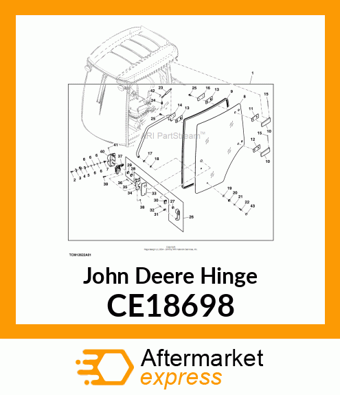 HINGE CE18698