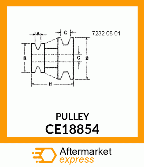 PULLEY CE18854