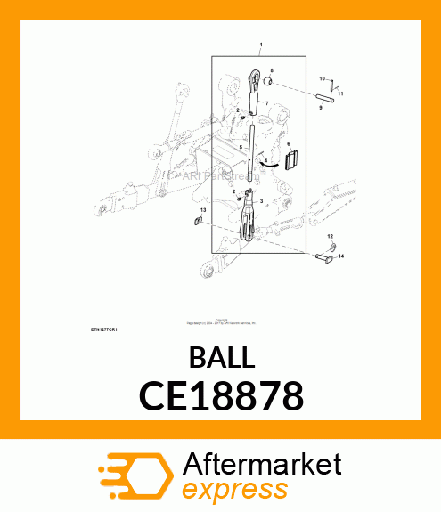 BALL, 20,5X46X35 CE18878