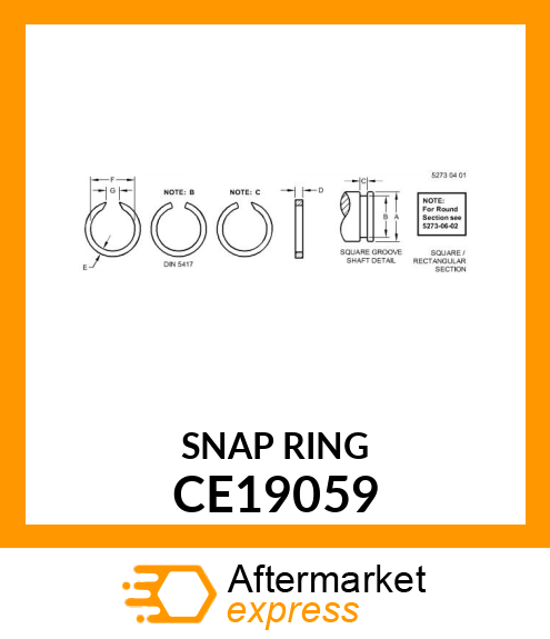 SNAP RING CE19059