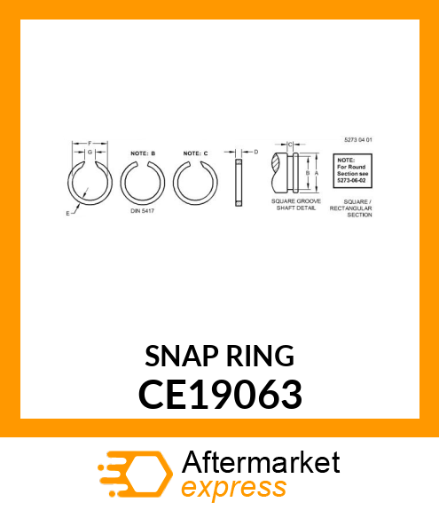 SNAP RING CE19063