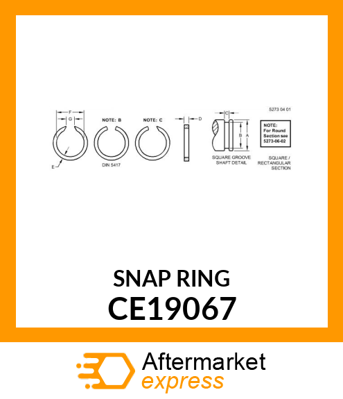 SNAP RING CE19067