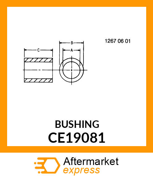BUSHING CE19081