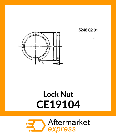 Lock Nut CE19104