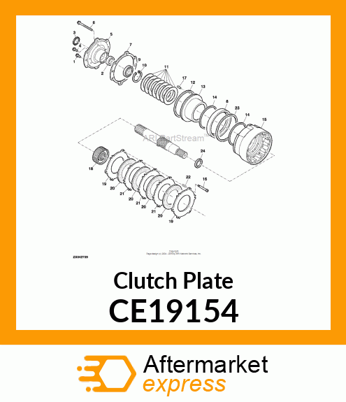 Clutch Plate CE19154