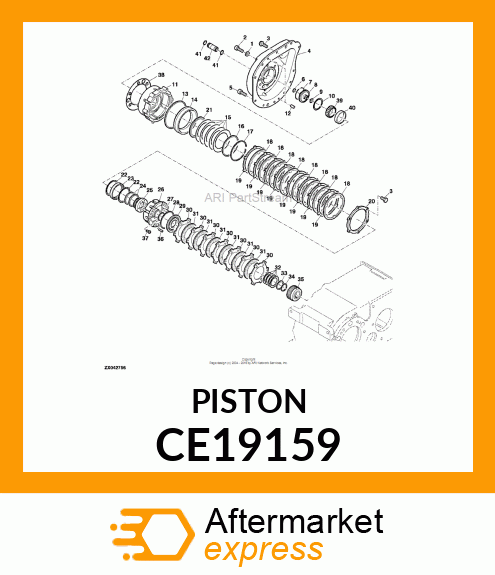 PISTON CE19159