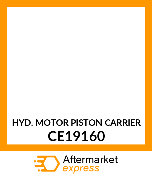 Hyd. Motor Piston Carrier CE19160