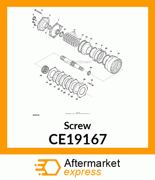 Screw CE19167